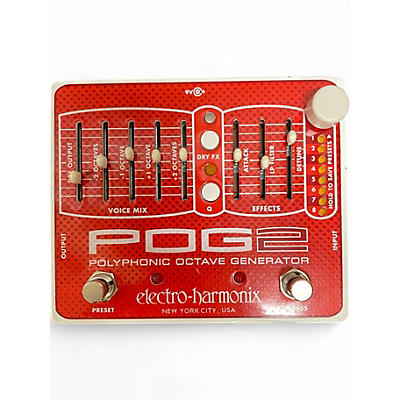 Electro-Harmonix Used Electro-Harmonix Pog2 Polyphonic Octave Generator Effect Pedal