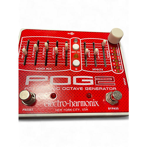 Electro-Harmonix Used Electro-Harmonix Pog2 Polyphonic Octave Generator Effect Pedal