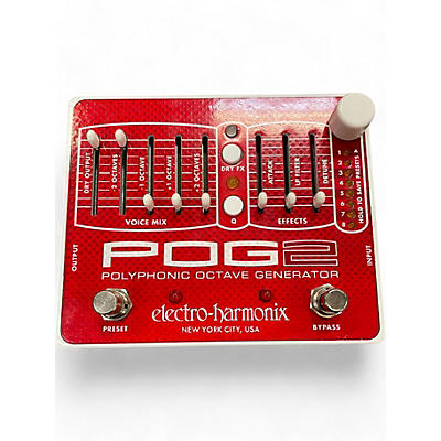 Electro-Harmonix Used Electro-Harmonix Pog2 Polyphonic Octave Generator Effect Pedal