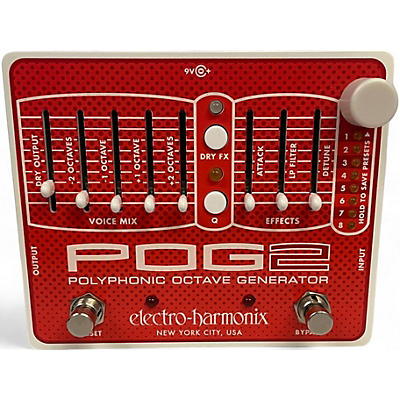 Electro-Harmonix Used Electro-Harmonix Pog2 Polyphonic Octave Generator Effect Pedal