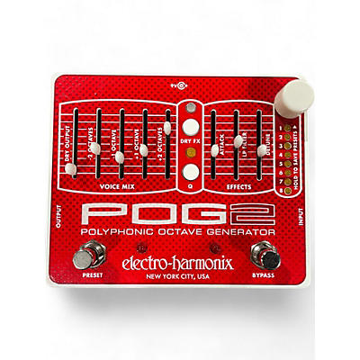 Used Electro-Harmonix Pog2 Polyphonic Octave Generator Effect Pedal