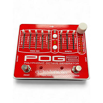 Used Electro-Harmonix Pog2 Polyphonic Octave Generator Effect Pedal
