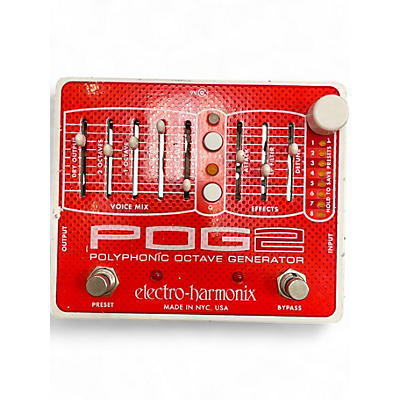 Used Electro-Harmonix Pog2 Polyphonic Octave Generator Effect Pedal