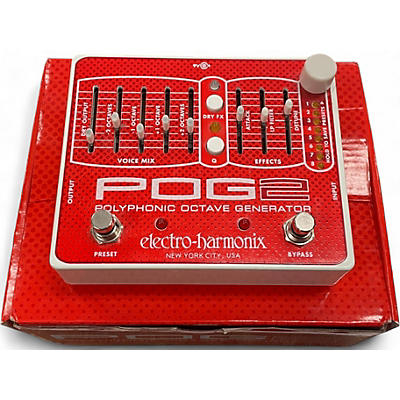 Used Electro-Harmonix Pog2 Polyphonic Octave Generator Effect Pedal