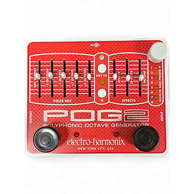 Used Electro-Harmonix Pog2 Polyphonic Octave Generator Effect Pedal