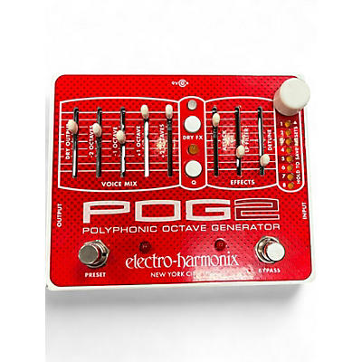 Used Electro-Harmonix Pog2 Polyphonic Octave Generator Effect Pedal