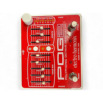 Used Electro-Harmonix Pog2 Polyphonic Octave Generator Effect Pedal