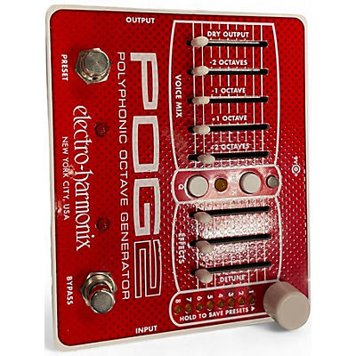 Used Electro-Harmonix Pog2 Polyphonic Octave Generator Effect Pedal
