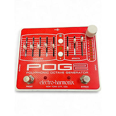 Used Electro-Harmonix Pog2 Polyphonic Octave Generator Effect Pedal