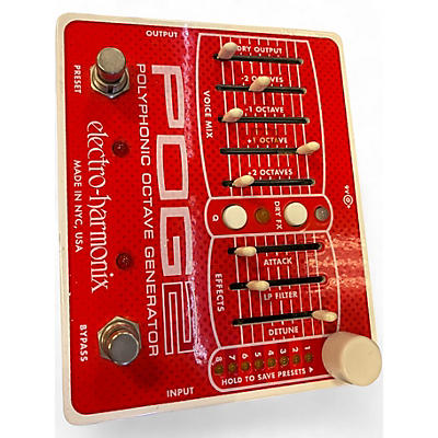 Used Electro-Harmonix Pog2 Polyphonic Octave Generator Effect Pedal