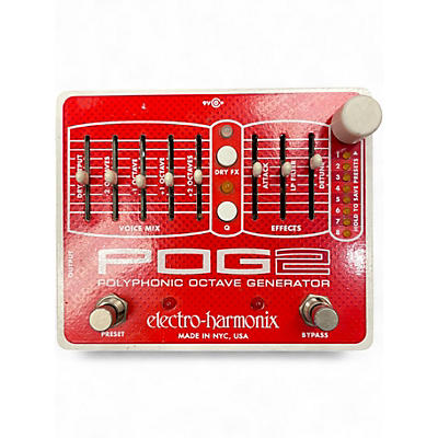 Used Electro-Harmonix Pog2 Polyphonic Octave Generator Effect Pedal