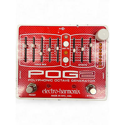 Used Electro-Harmonix Pog2 Polyphonic Octave Generator Effect Pedal