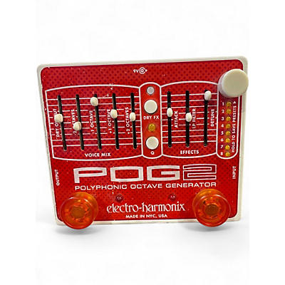Used Electro-Harmonix Pog2 Polyphonic Octave Generator Effect Pedal