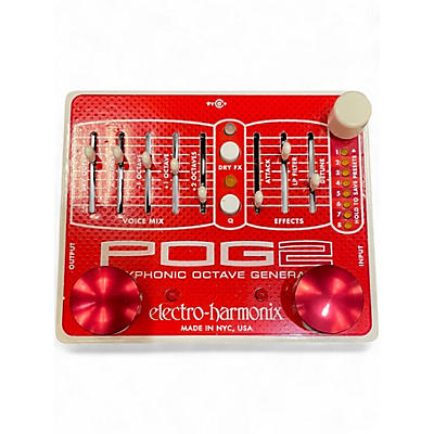 Used Electro-Harmonix Pog2 Polyphonic Octave Generator Effect Pedal