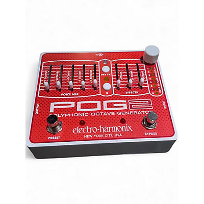 Used Electro-Harmonix Pog2 Polyphonic Octave Generator Effect Pedal