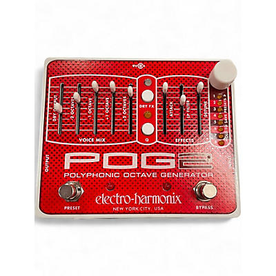 Used Electro-Harmonix Pog2 Polyphonic Octave Generator Effect Pedal