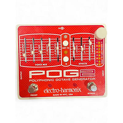 Used Electro-Harmonix Pog2 Polyphonic Octave Generator Effect Pedal