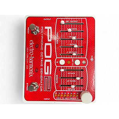 Used Electro-Harmonix Pog2 Polyphonic Octave Generator Effect Pedal
