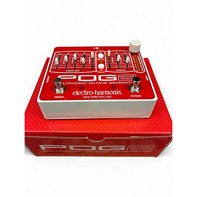 Used Electro-Harmonix Pog2 Polyphonic Octave Generator Effect Pedal