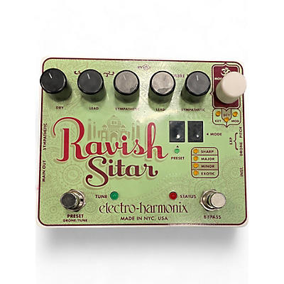 Used Electro-Harmonix Ravish Sitar Effect Pedal