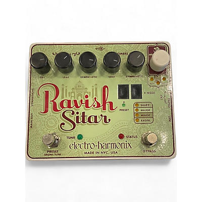 Used Electro-Harmonix Ravish Sitar Effect Pedal