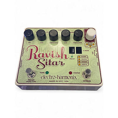 Used Electro-Harmonix Ravish Sitar Effect Pedal