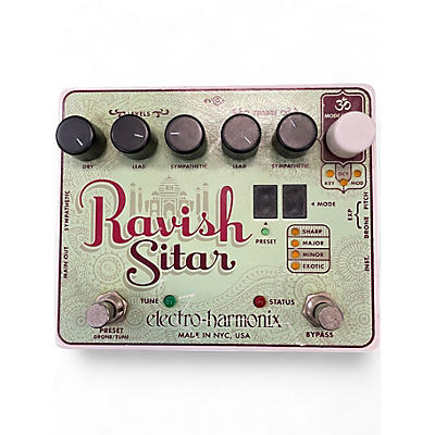 Used Electro-Harmonix Ravish Sitar Effect Pedal