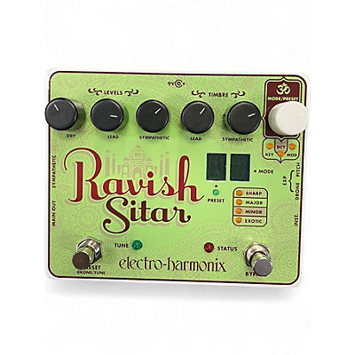 Used Electro-Harmonix Ravish Sitar Effect Pedal