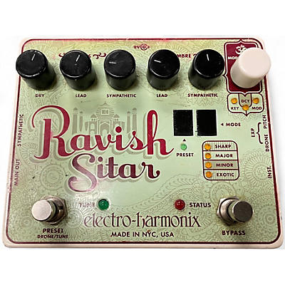 Used Electro-Harmonix Ravish Sitar Effect Pedal