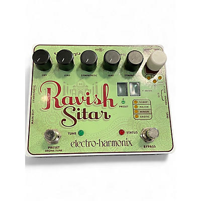 Used Electro-Harmonix Ravish Sitar Effect Pedal