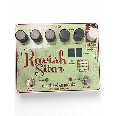 Used Electro-Harmonix Ravish Sitar Effect Pedal