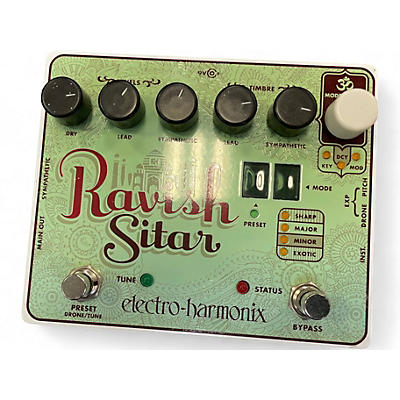 Used Electro-Harmonix Ravish Sitar Effect Pedal