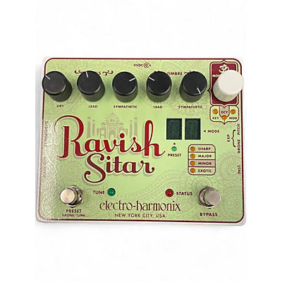 Used Electro-Harmonix Ravish Sitar Effect Pedal