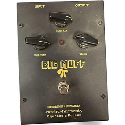 Used Electro-Harmonix Russian Big Muff Distortion Sustainer Effect Pedal