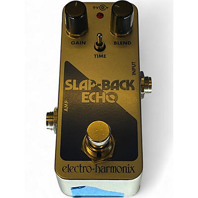 Used Electro-Harmonix SLAP-BACK ECHO Effect Pedal
