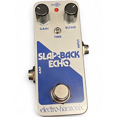 Used Electro-Harmonix SLAP BACK ECHO Effect Pedal