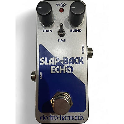 Used Electro-Harmonix SLAP-BACK ECHO Effect Pedal