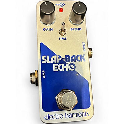 Used Electro-Harmonix SLAP-BACK ECHO Effect Pedal