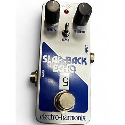 Used Electro-Harmonix SLAP BACK ECHO Effect Pedal