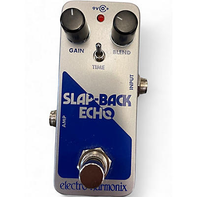 Used Electro-Harmonix SLAP-BACK ECHO Effect Pedal