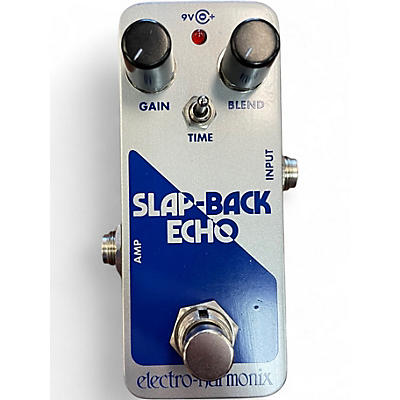 Used Electro-Harmonix SLAP-BACK ECHO Effect Pedal