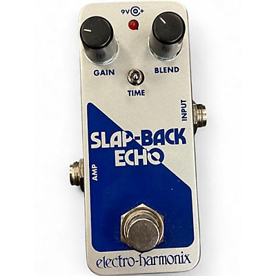 Used Electro-Harmonix SLAP-BACK ECHO Effect Pedal