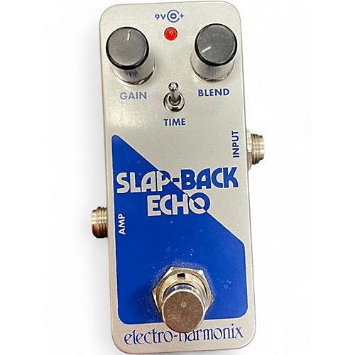 Used Electro-Harmonix SLAPBACK ECHO Effect Pedal
