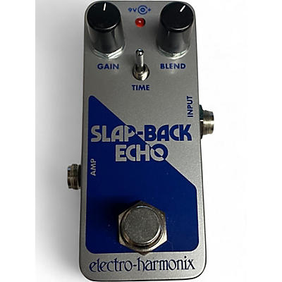 Used Electro-Harmonix SLAPBACK ECHO Effect Pedal