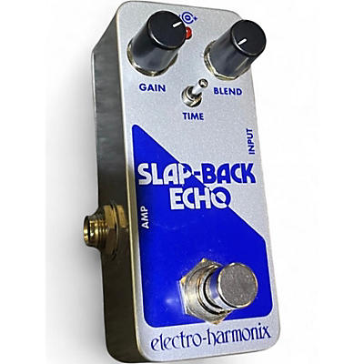 Used Electro-Harmonix SLAPBACK ECHO Effect Pedal