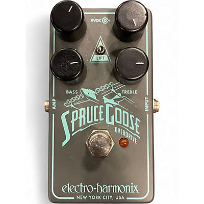 Used Electro-Harmonix SPRUCE GOOSE OVERDRIVE Effect Pedal