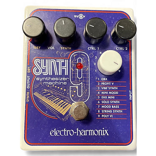 Electro-Harmonix Used Electro-Harmonix SYNTH9 Synthesizer Effect Pedal