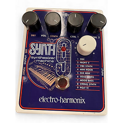 Used Electro-Harmonix SYNTH9 Synthesizer Effect Pedal