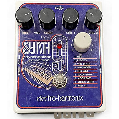 Used Electro-Harmonix SYNTH9 Synthesizer Effect Pedal