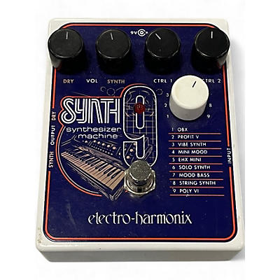 Used Electro-Harmonix SYNTH9 Synthesizer Effect Pedal